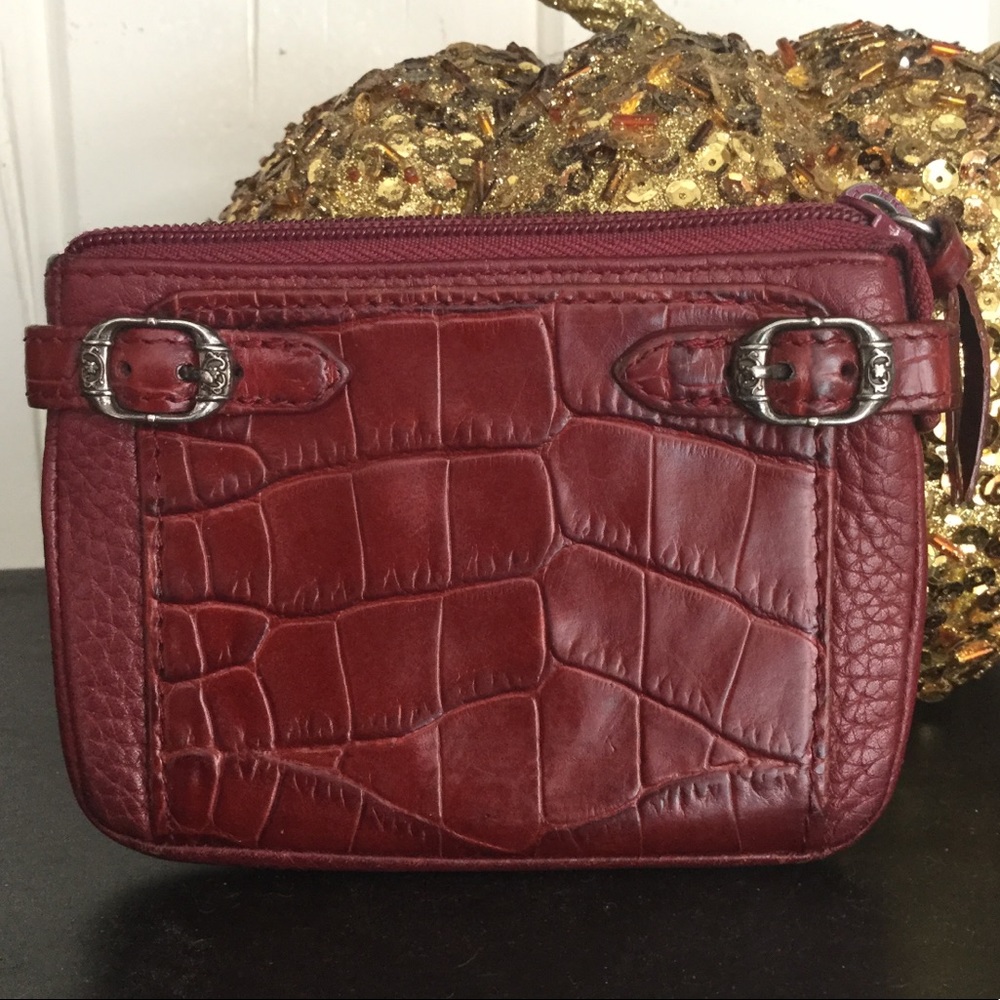 Brighton Burgundy Coin Purse